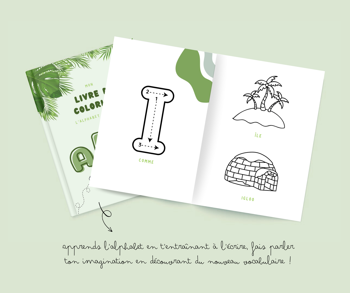 Livre de coloriage - L’alphabet illustré