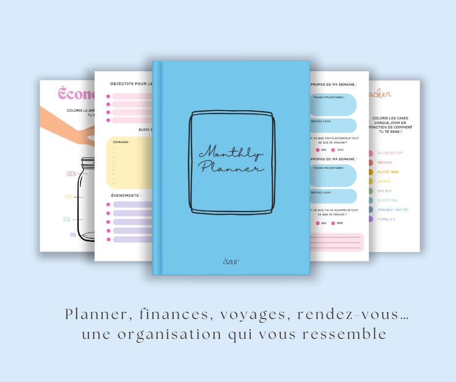 Monthly planner