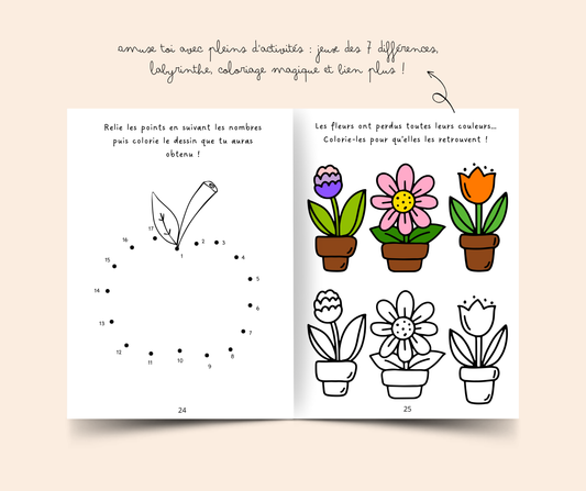 Mon livret d’activités