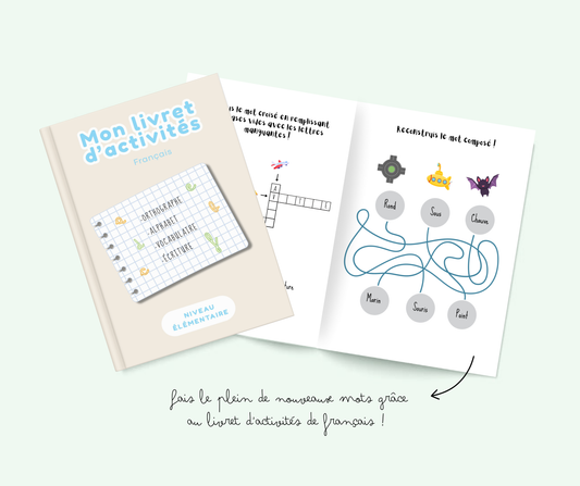 Livret activités - Français