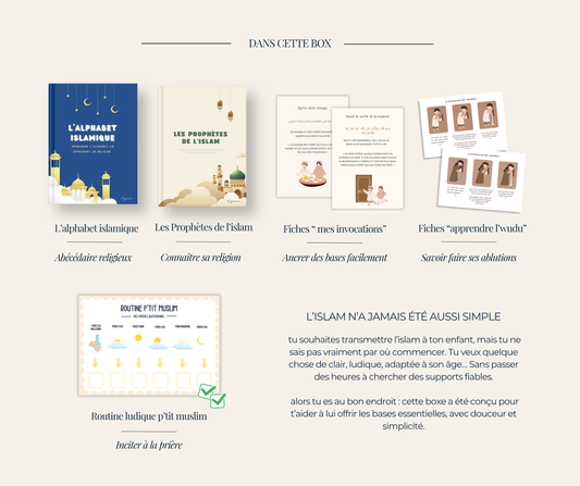 Coffret “Apprendre l’Islam”