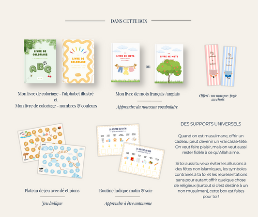 Coffret “Petit Muslim Friendly”