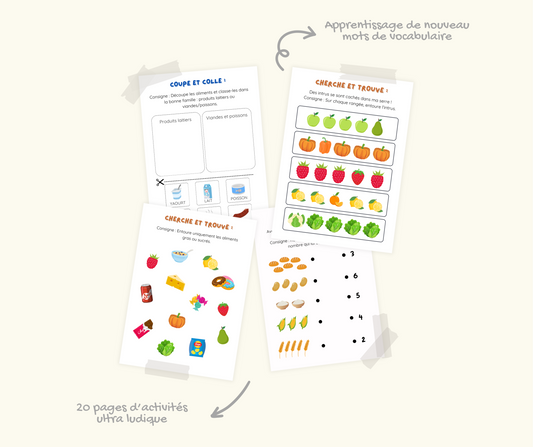 Apprendre à connaître : Les aliments