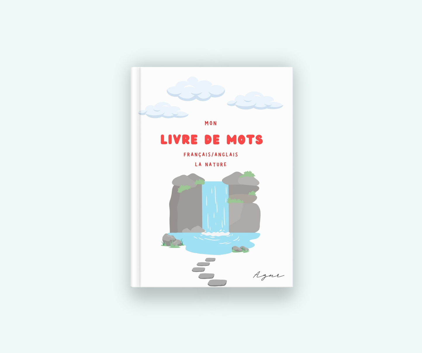 Livre de mots français/anglais - La nature