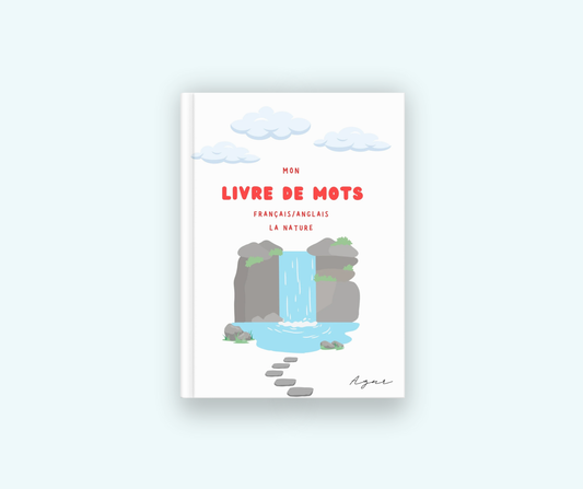 Livre de mots français/anglais - La nature