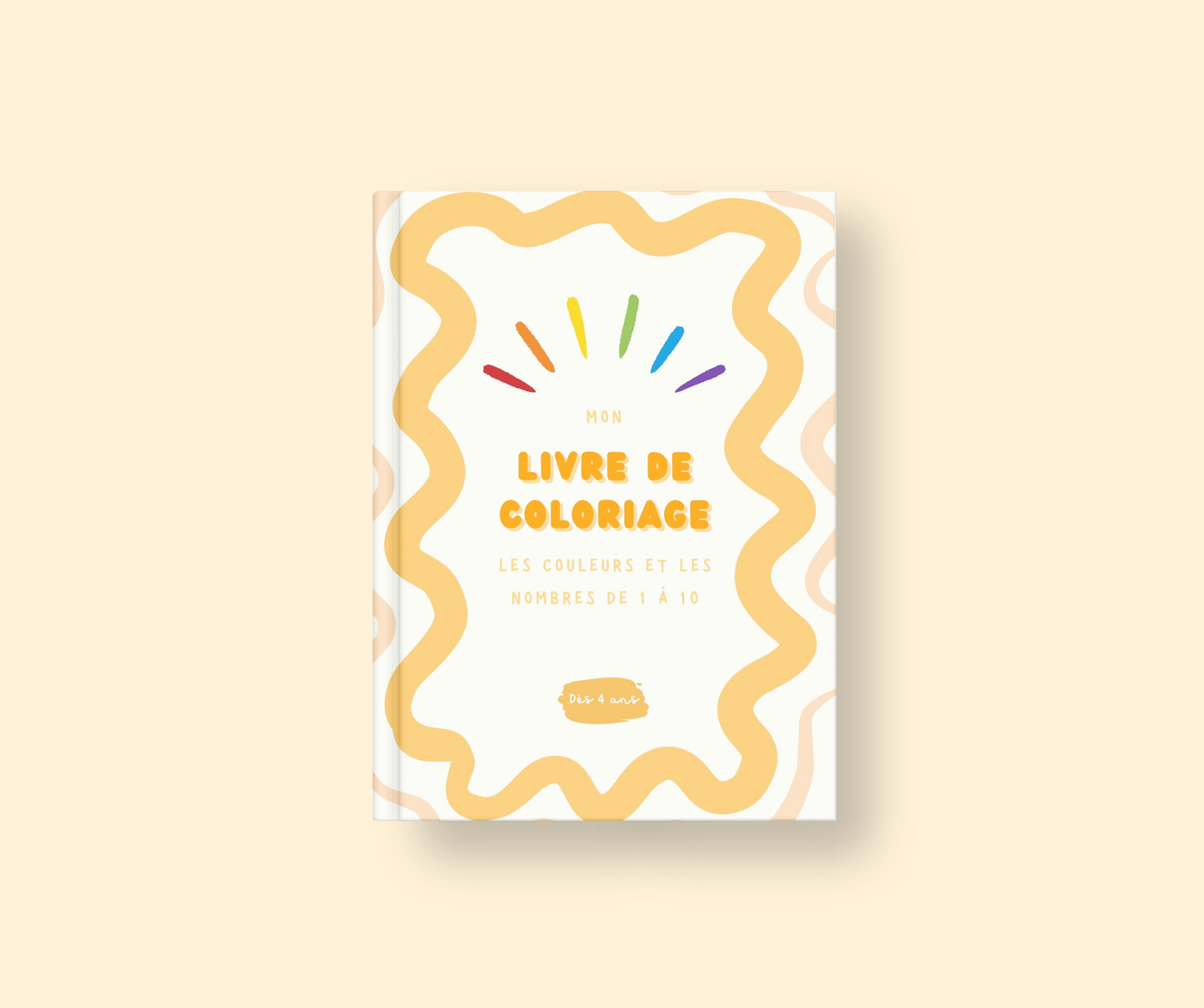 Livre de coloriage - Les nombres & les couleurs