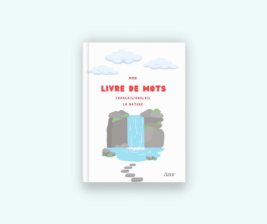 Livre de mots français/anglais - La nature