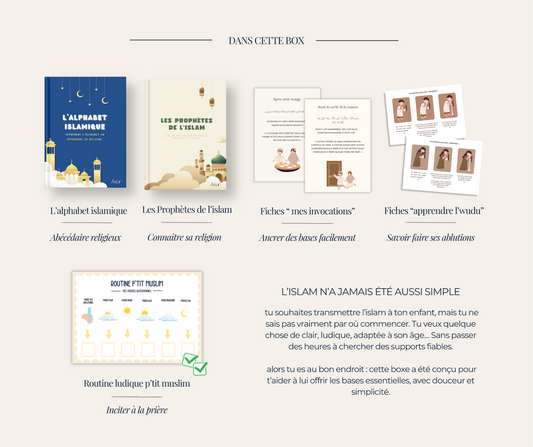 Coffret “Apprendre l’Islam”