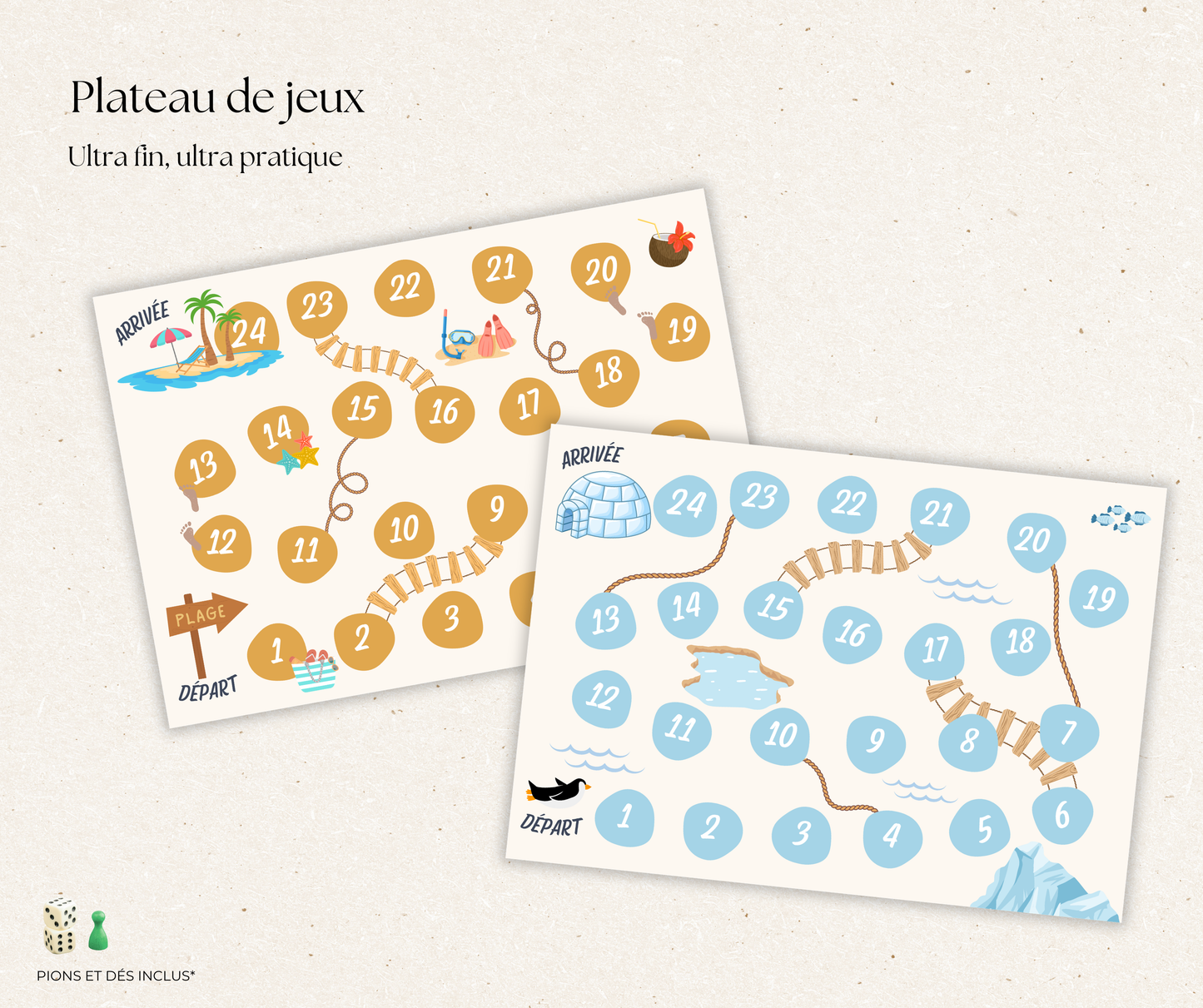 Plateaux de jeux